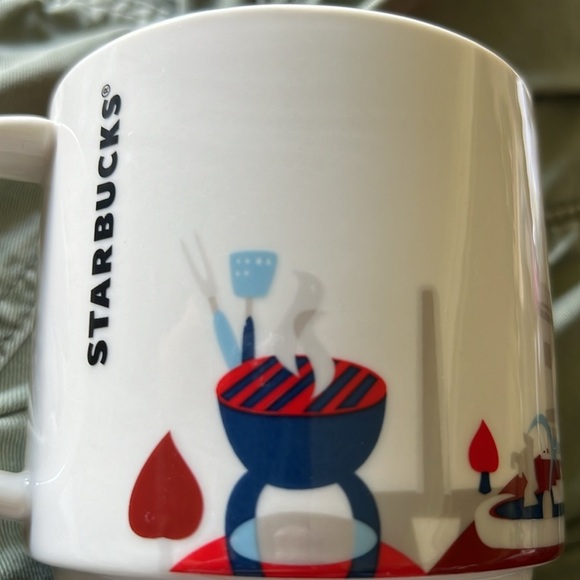 Starbucks 2017 Kansas City You are Here Collection 14oz Coffee Tea Mug Cup - Picture 6 of 12